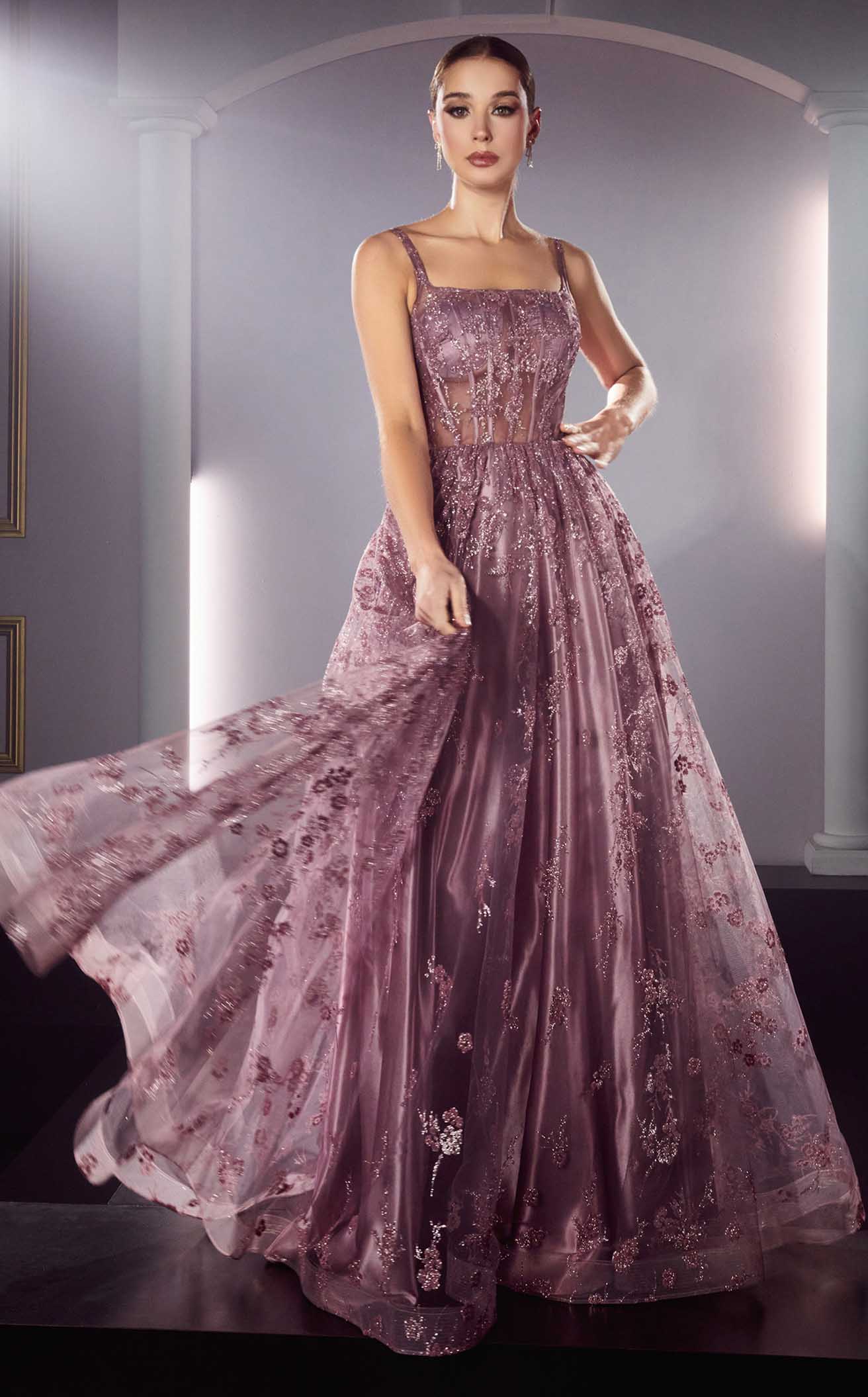 Beautiful Floor Length Evening Gown - Bags and purses