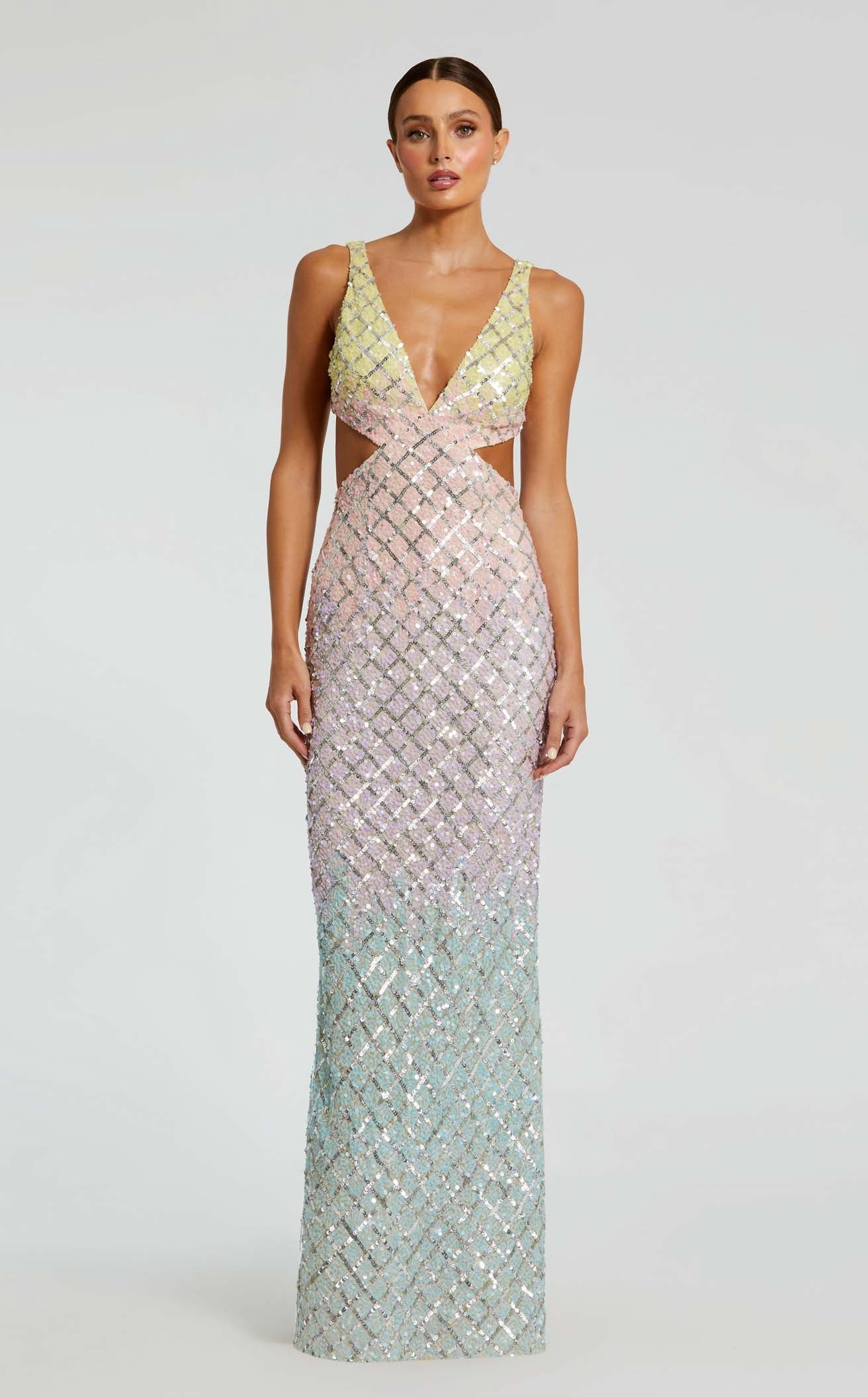 Mac duggal sequin gown hotsell