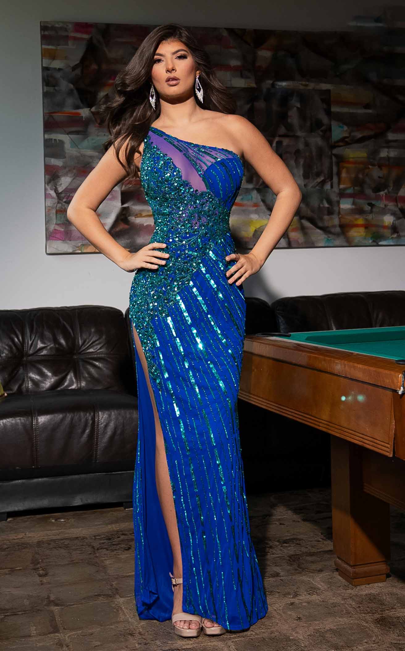 Royal Blue Rachel Allen Prom Dresses