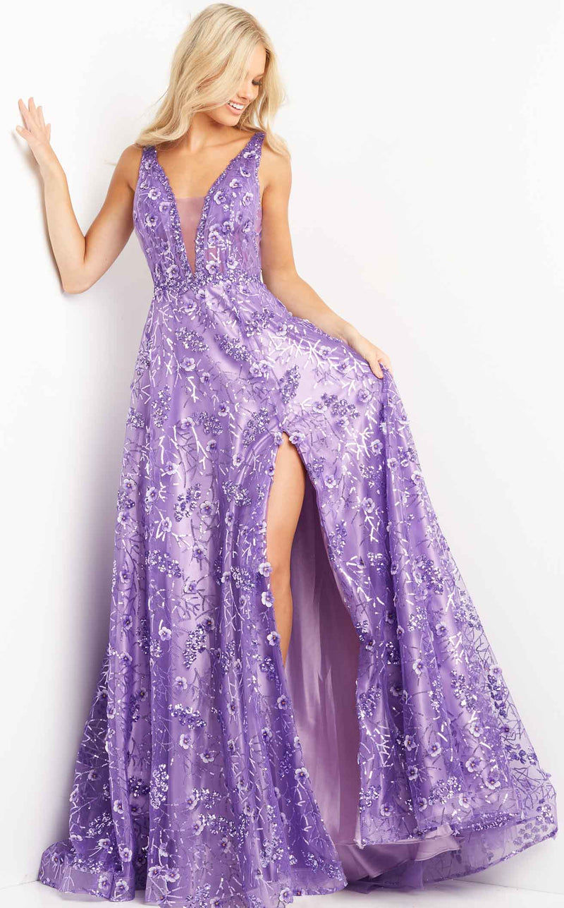 Jovani 08422 Purple