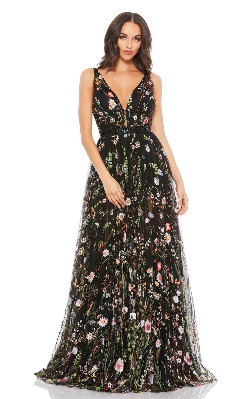 Mac Duggal 12282 Black-Multi