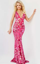 Jovani 08462BG Pink