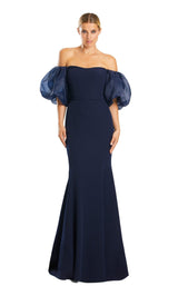 Daymor 1870F23 Dress Navy