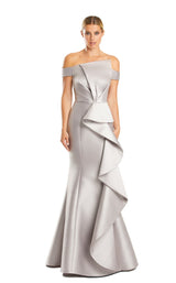 Daymor 1873F23 Dress Silver-Taupe