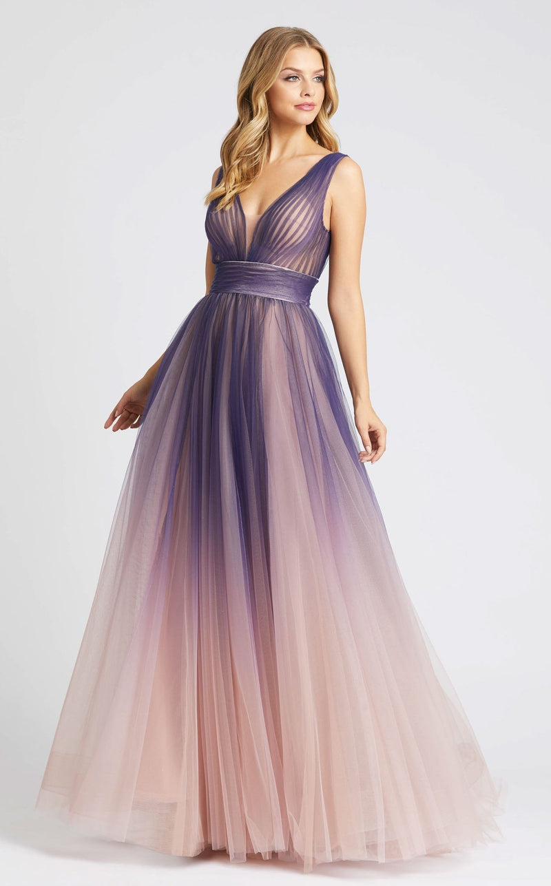 Mac Duggal 20221 Indigo-Ombre