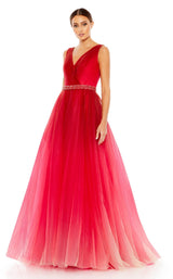 Mac Duggal 20378 Red-Ombre