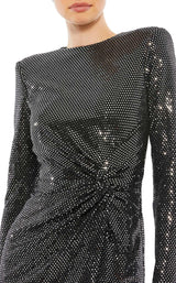 Mac Duggal 26721 Black-Silver