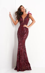 Jovani 3180 Merlot