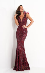 Jovani 3180 Merlot