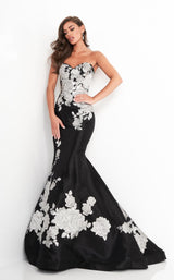 Jovani 3917 Black-Silver