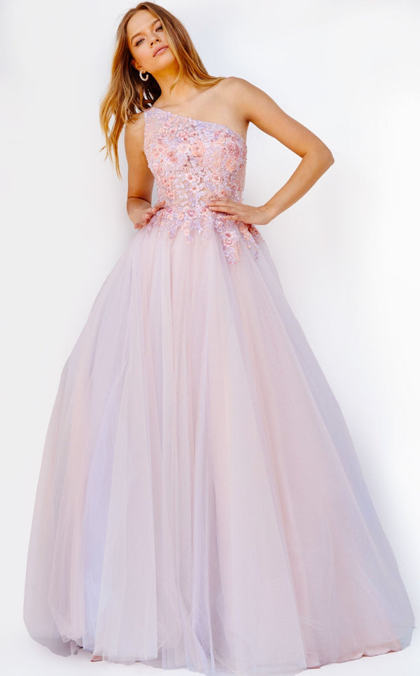 Jovani 24271 Blush-Multi