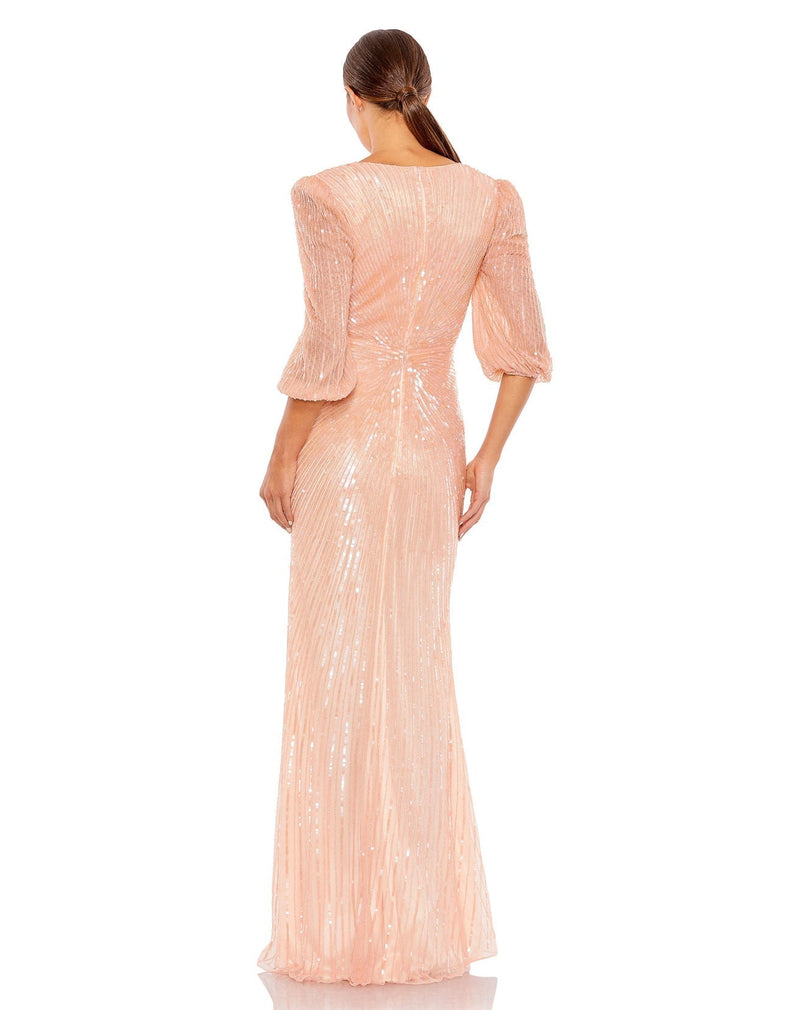 Mac Duggal 5614 Peach