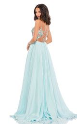 Mac Duggal 67790 Aqua