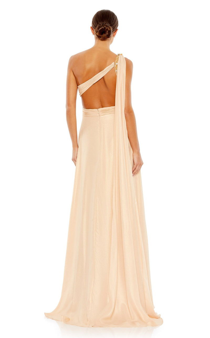 Mac Duggal 68053 Gold/Nude