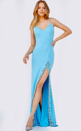 Jovani 09009 Turquoise