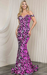 Amelia Couture 20113 Fuchsia