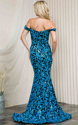 Amelia Couture 20113 Turquoise