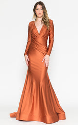 Amelia Couture 381 Burnt-Orange