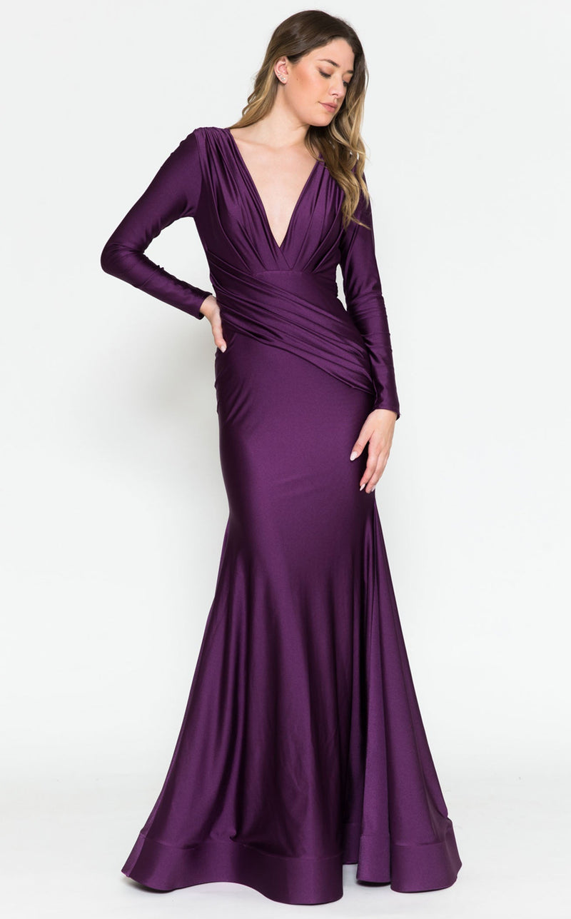 Amelia Couture 381 Eggplant