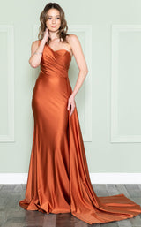 Amelia Couture 387 Burnt-Orange