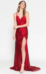 Amelia Couture 5020 Red