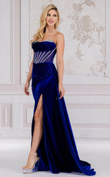 Amelia Couture 5051 Royal Blue