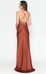 Amelia Couture 6111 Burnt-Orange