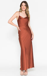 Amelia Couture 6115 Burnt-Orange