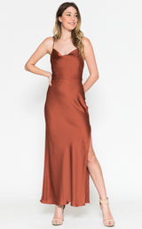 Amelia Couture 6115 Burnt-Orange