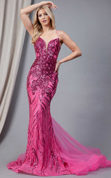 Amelia Couture 7021 Hot Pink