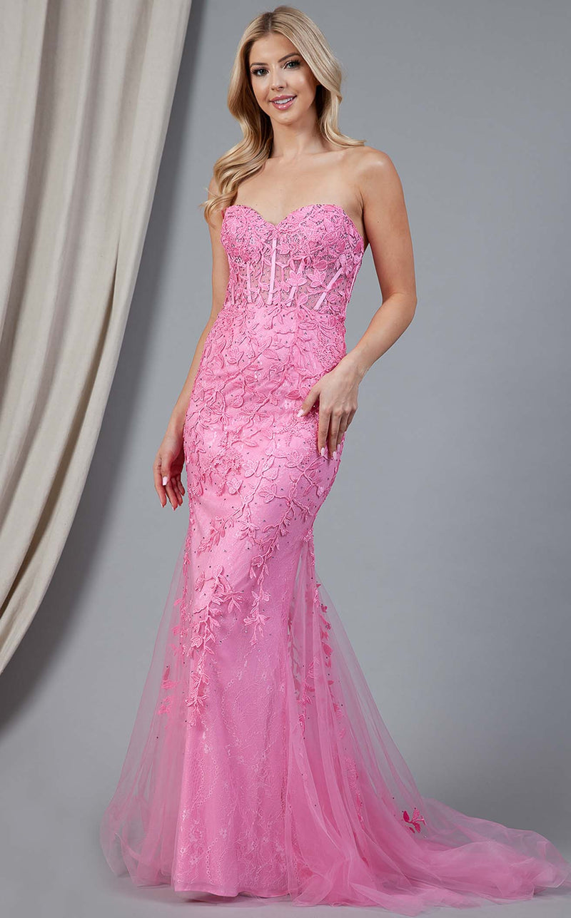 Amelia Couture 7024 Pink