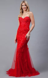 Amelia Couture 7024 Red