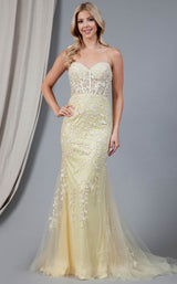 Amelia Couture 7024 Yellow