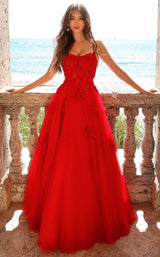 Amelia Couture 7035 Red