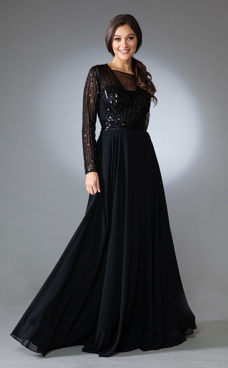 Amelia Couture 7036 Black