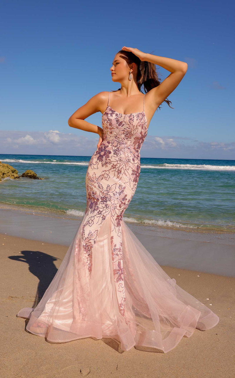 Amelia Couture 7038 Rose