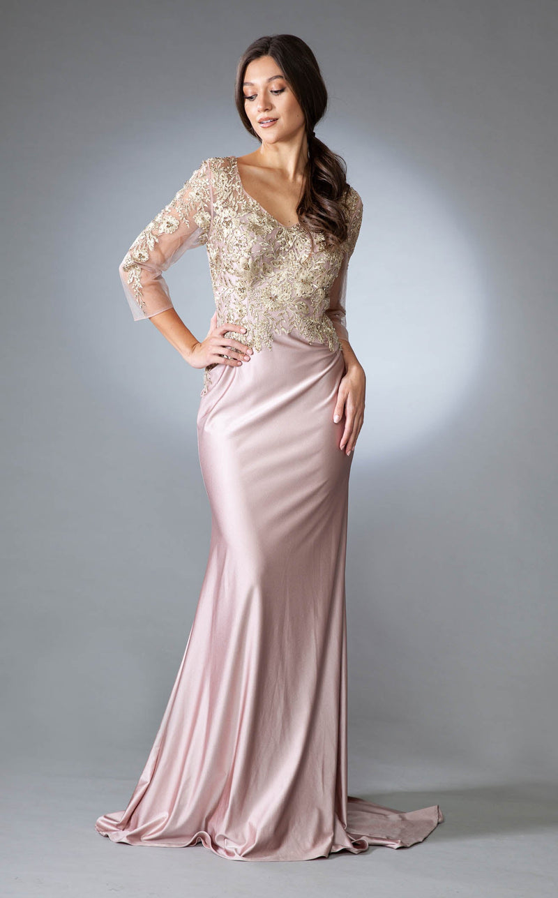 Amelia Couture 7039 Rose