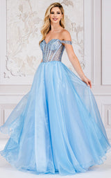 Amelia Couture 7040 Baby Blue