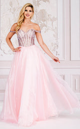 Amelia Couture 7040 Pink