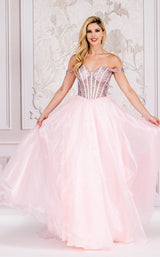 Amelia Couture 7040 Pink