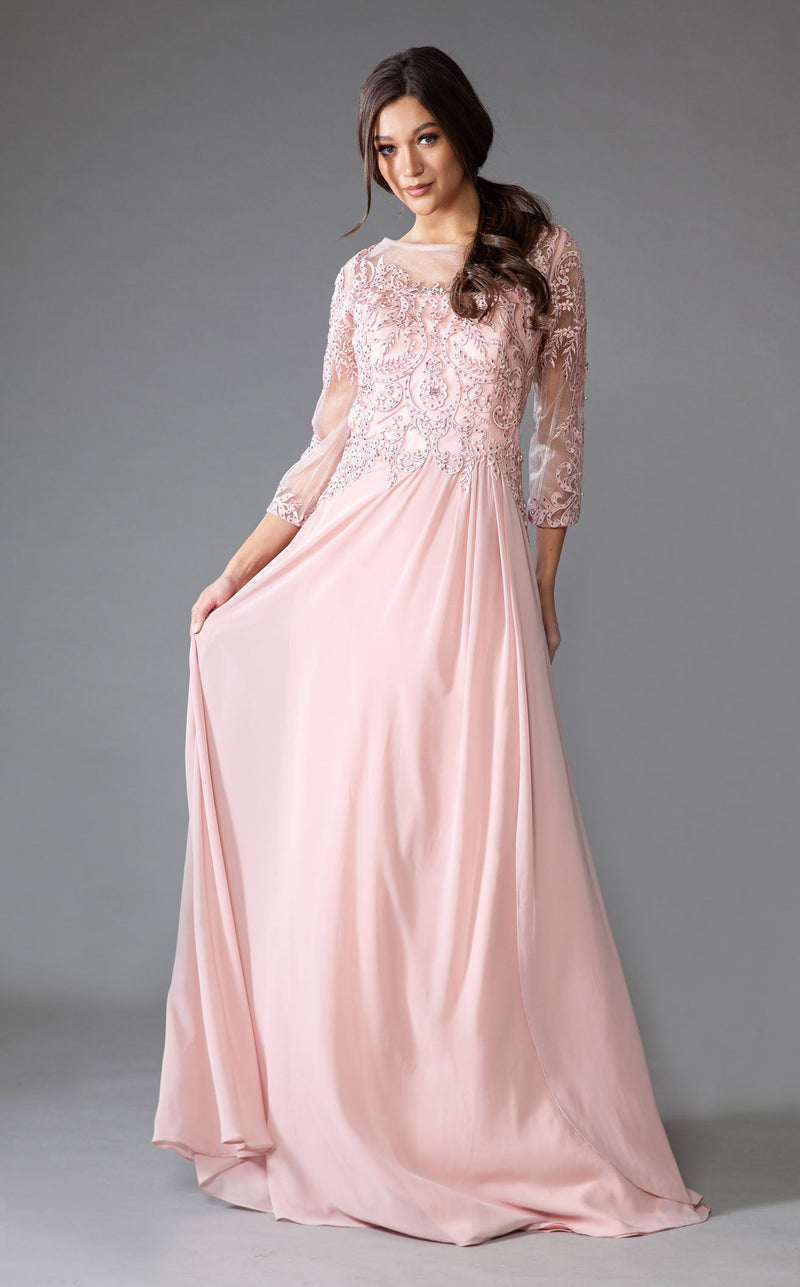 Amelia Couture 7043 Rose