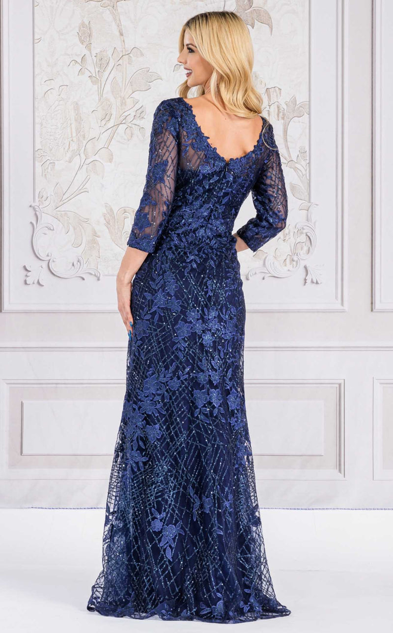 Amelia Couture 7045 Navy