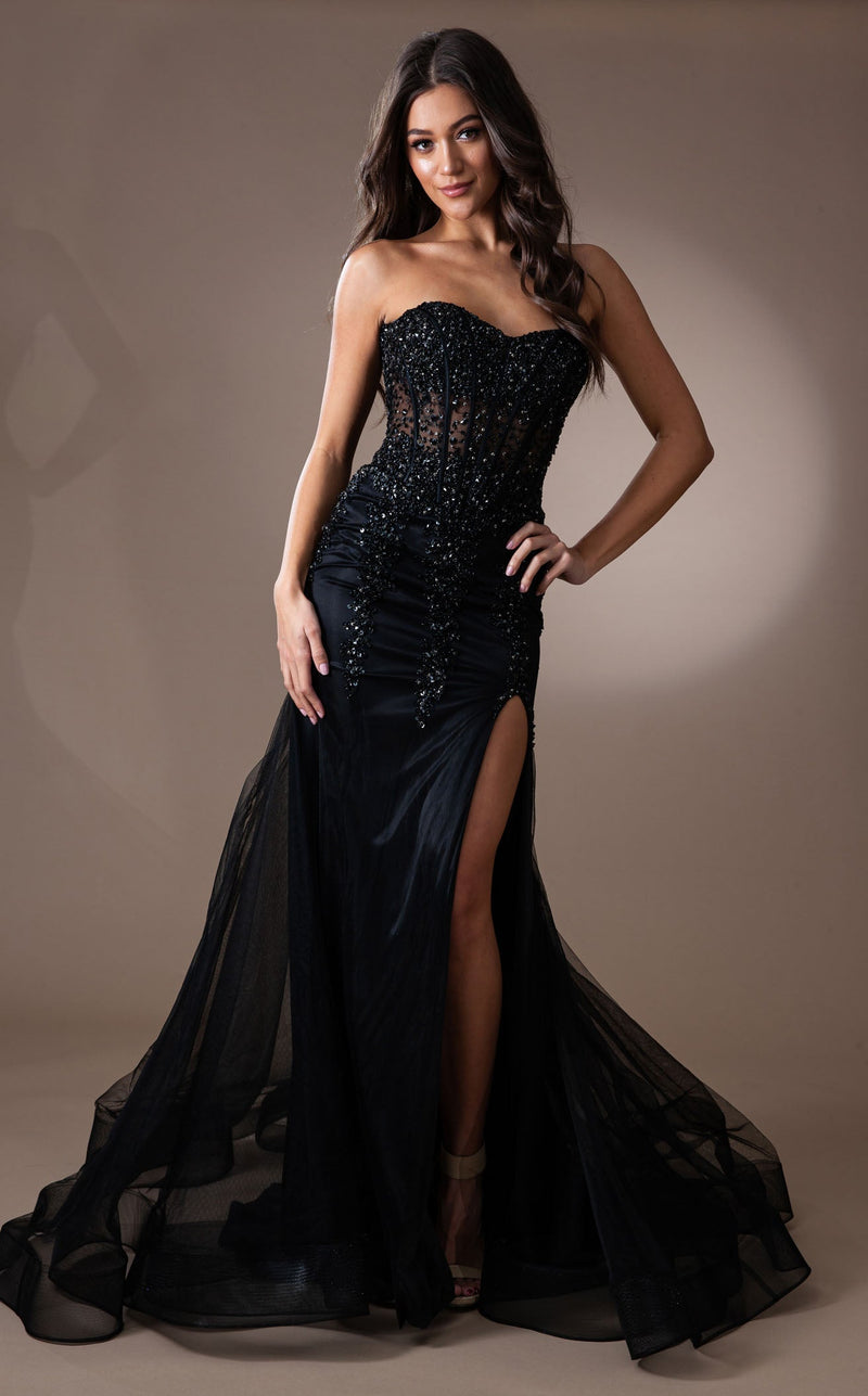 Amelia Couture 7051 Black