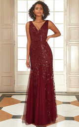 Amelia Couture 7886 Burgundy