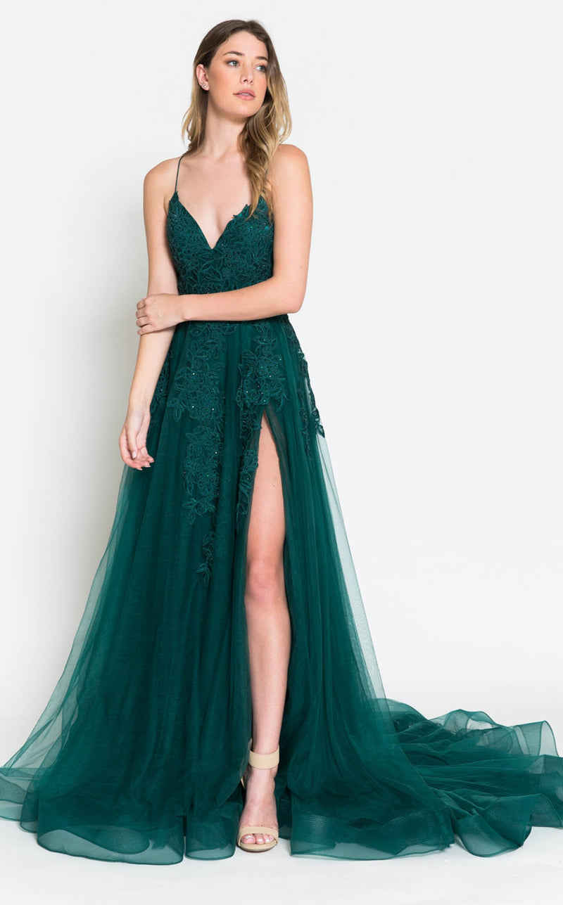 Amelia Couture BZ014 Emerald Green