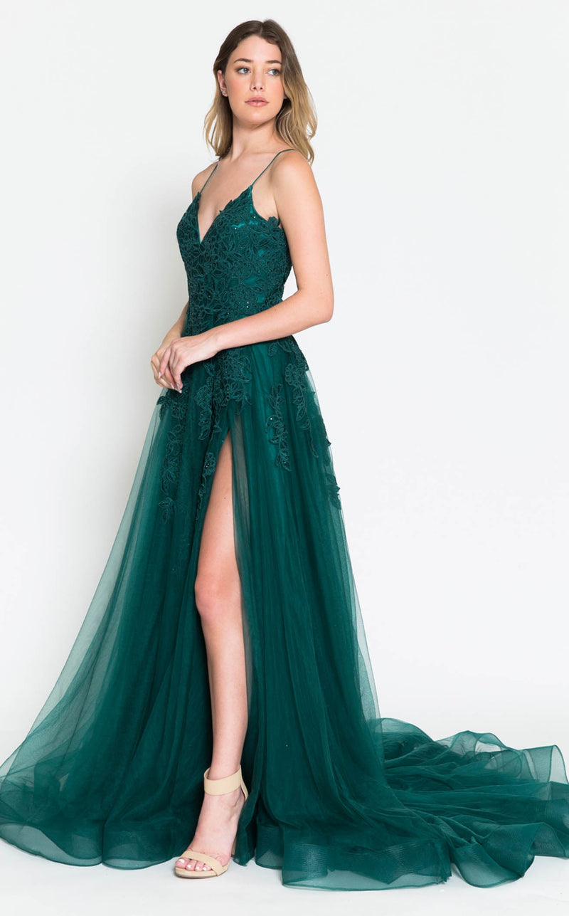 Amelia Couture BZ014 Emerald Green