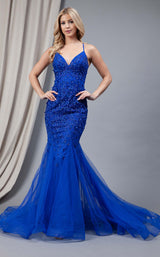 Amelia Couture SU066 Royal Blue