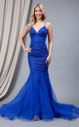 Amelia Couture SU066 Royal Blue