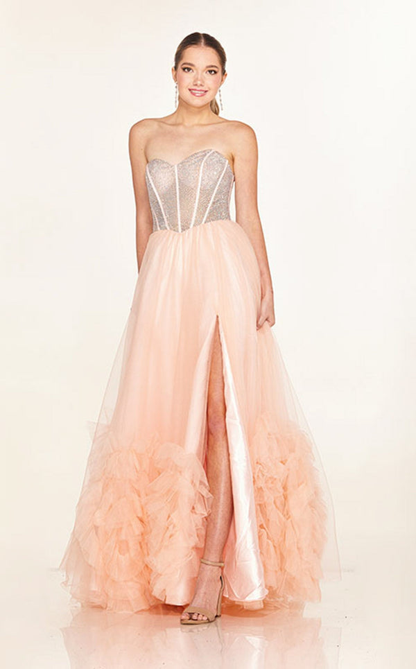 Cecilia Couture 2617 Peach