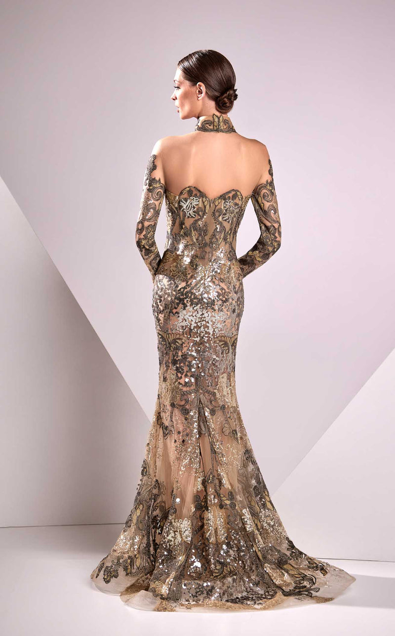 Edward Arsouni Couture FW24920 Black-Nude